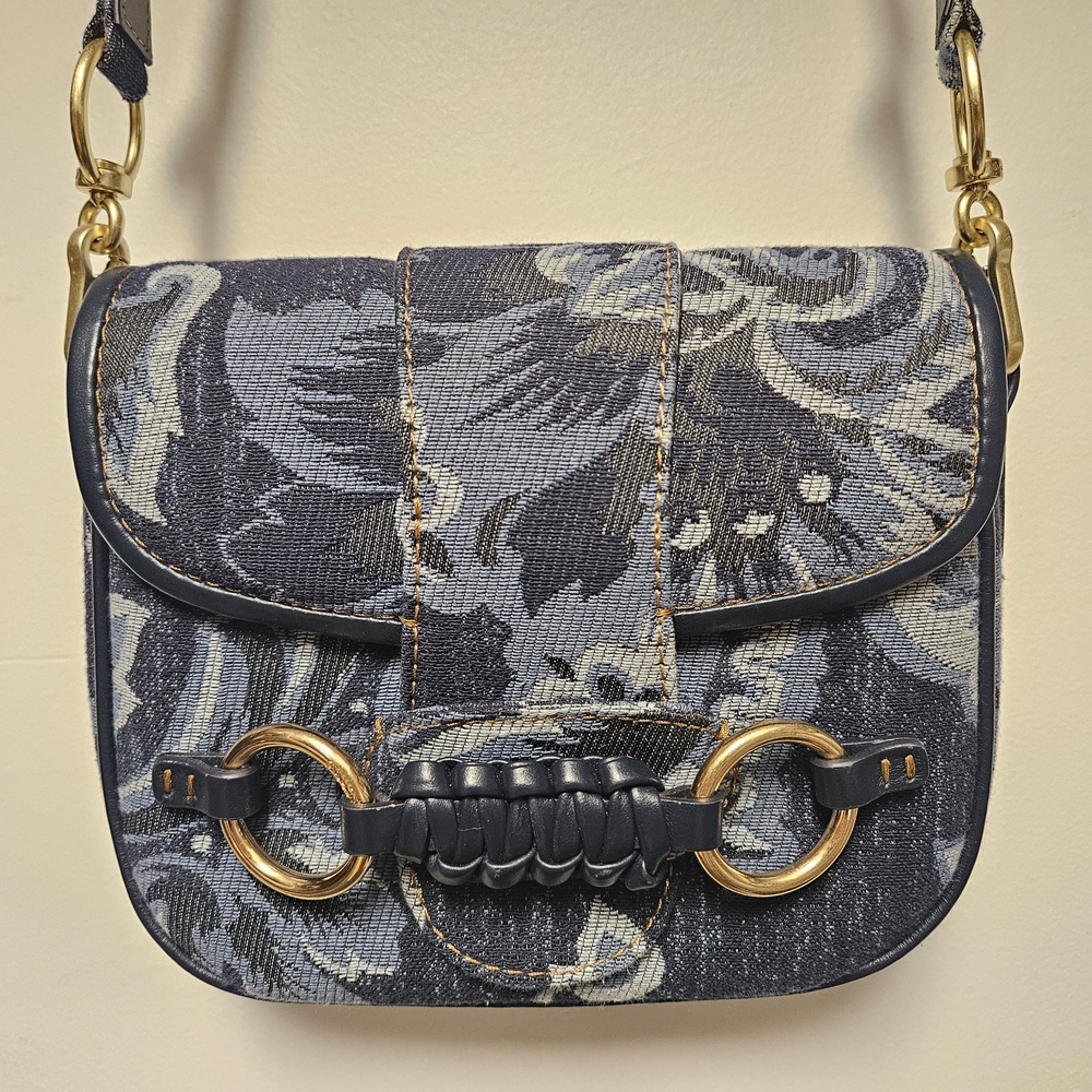 See By Chloe DENIM and Gold Crossbody Bag